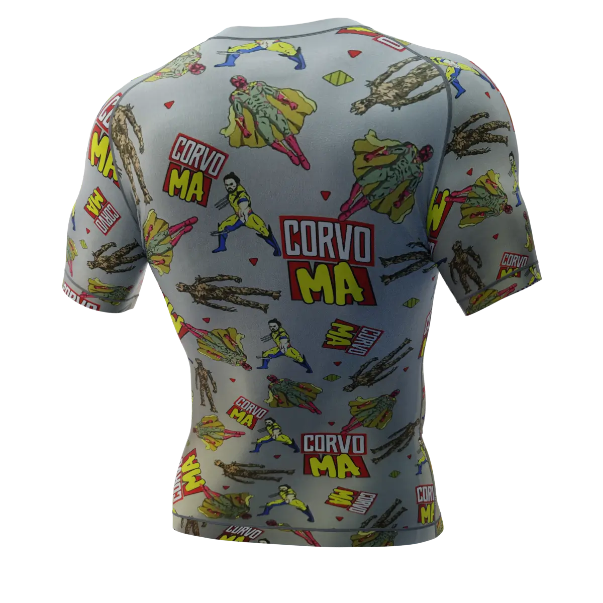 COMIC CREW SHORT SLEEVE RASH GUARD