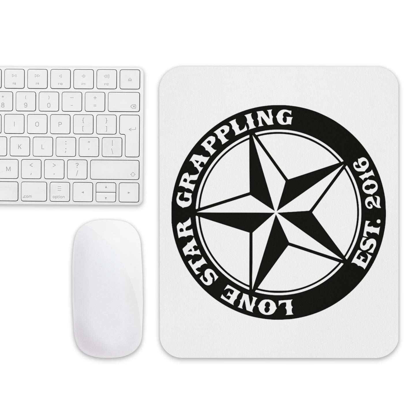 Lone Star Grappling Mouse Pad