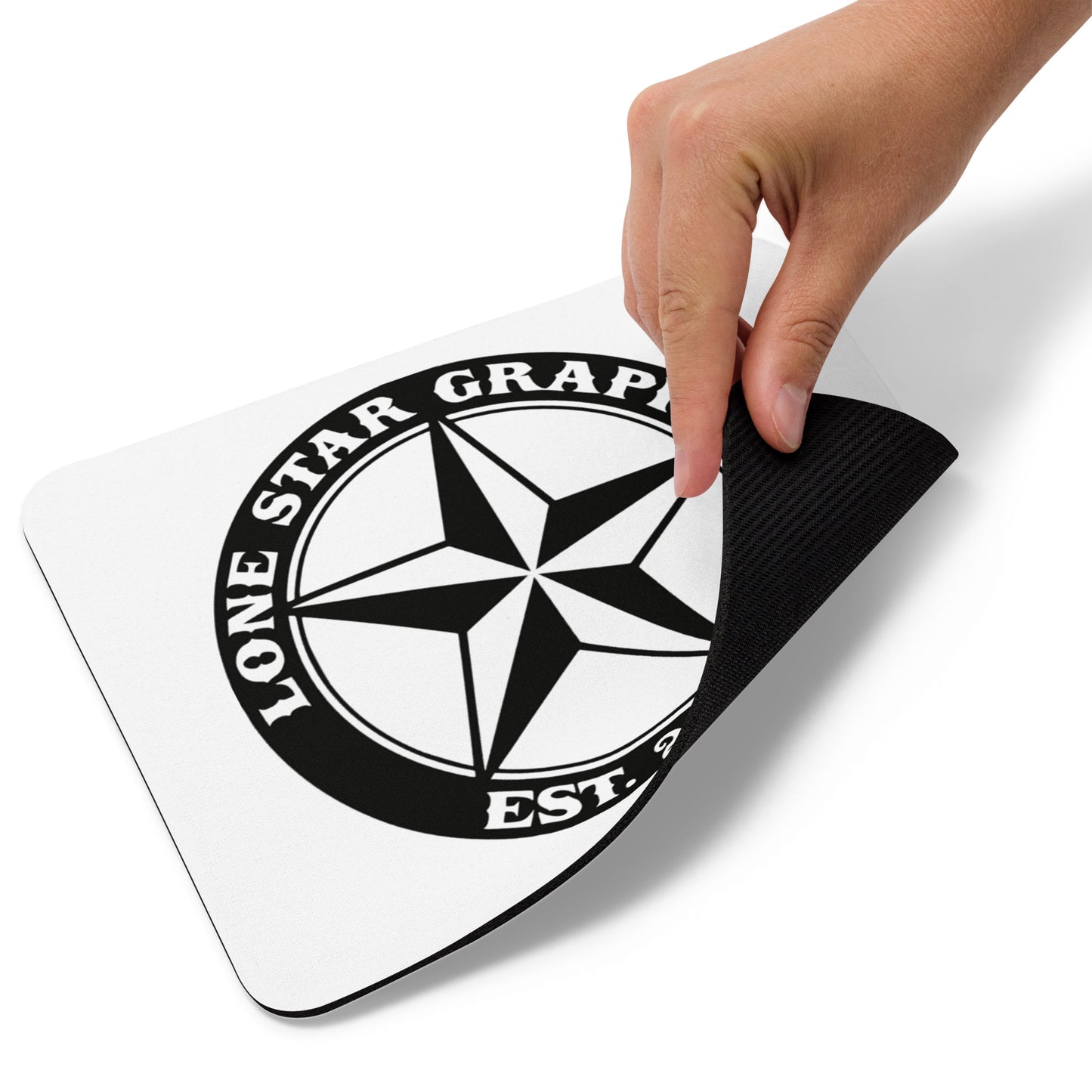 Lone Star Grappling Mouse Pad