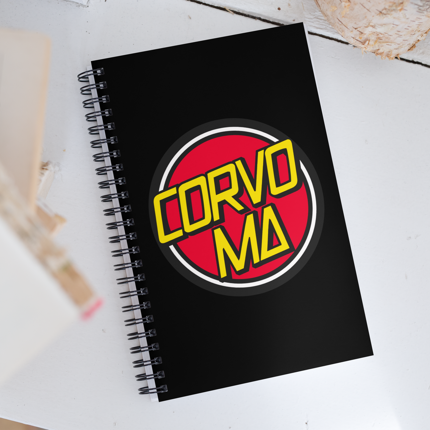Sante Cruz Corvo Spiral Notebook