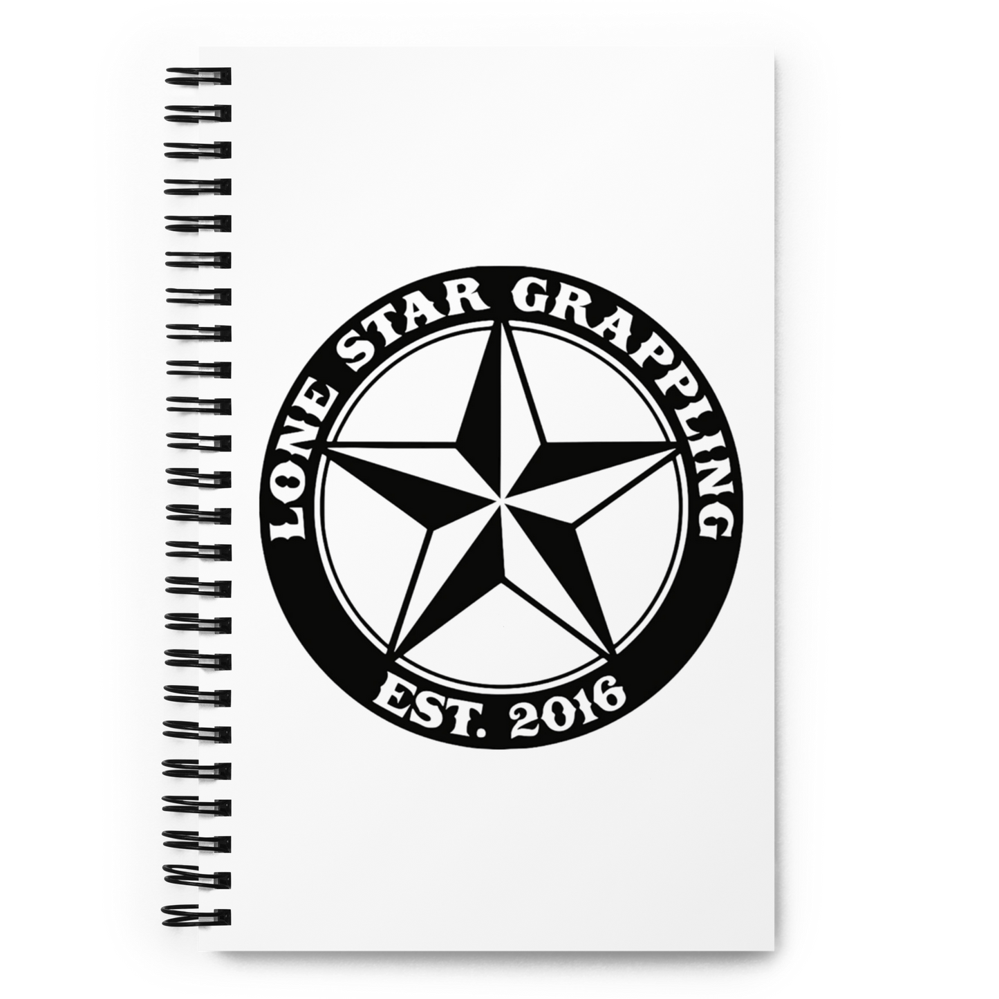 Lone Star Grappling Spiral Notebook