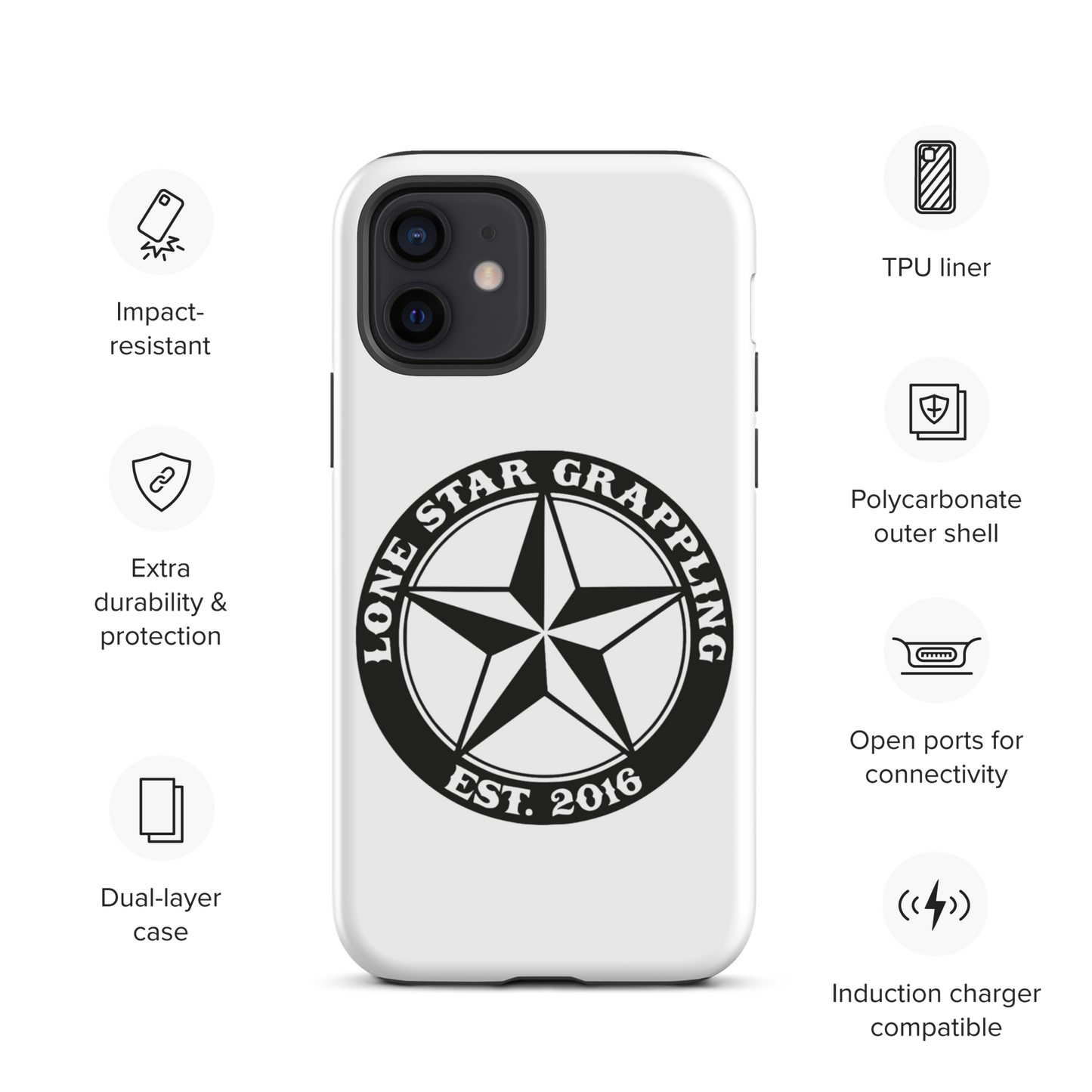 Lone Star Grappling Tough Case for iPhone®