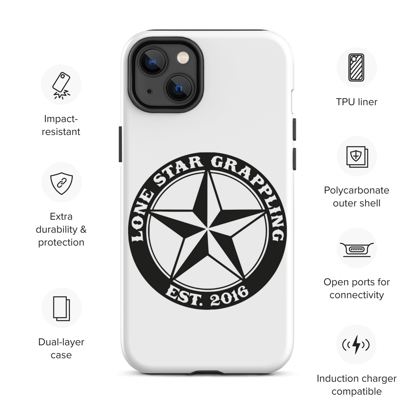 Lone Star Grappling Tough Case for iPhone®