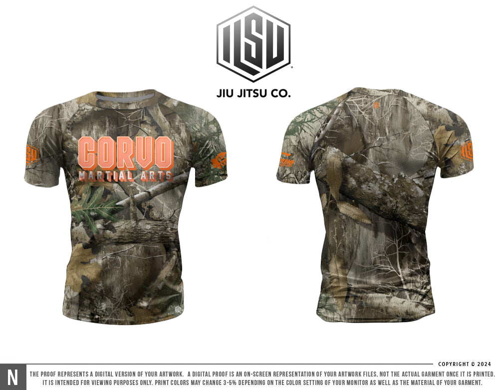 NoGi Rashguard — Corvo Martial Arts x Illusive Jiu Jitsu