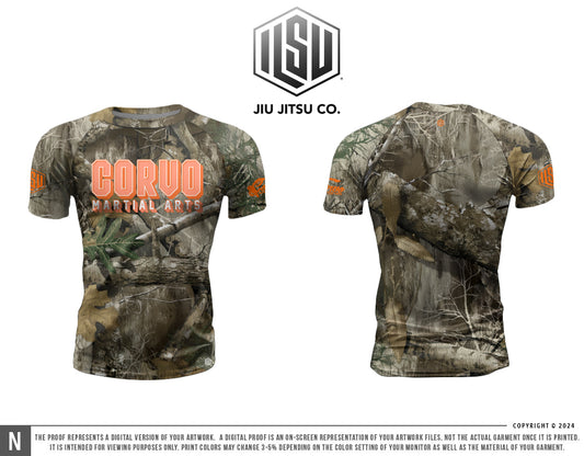 NoGi Rashguard — Corvo Martial Arts x Illusive Jiu Jitsu