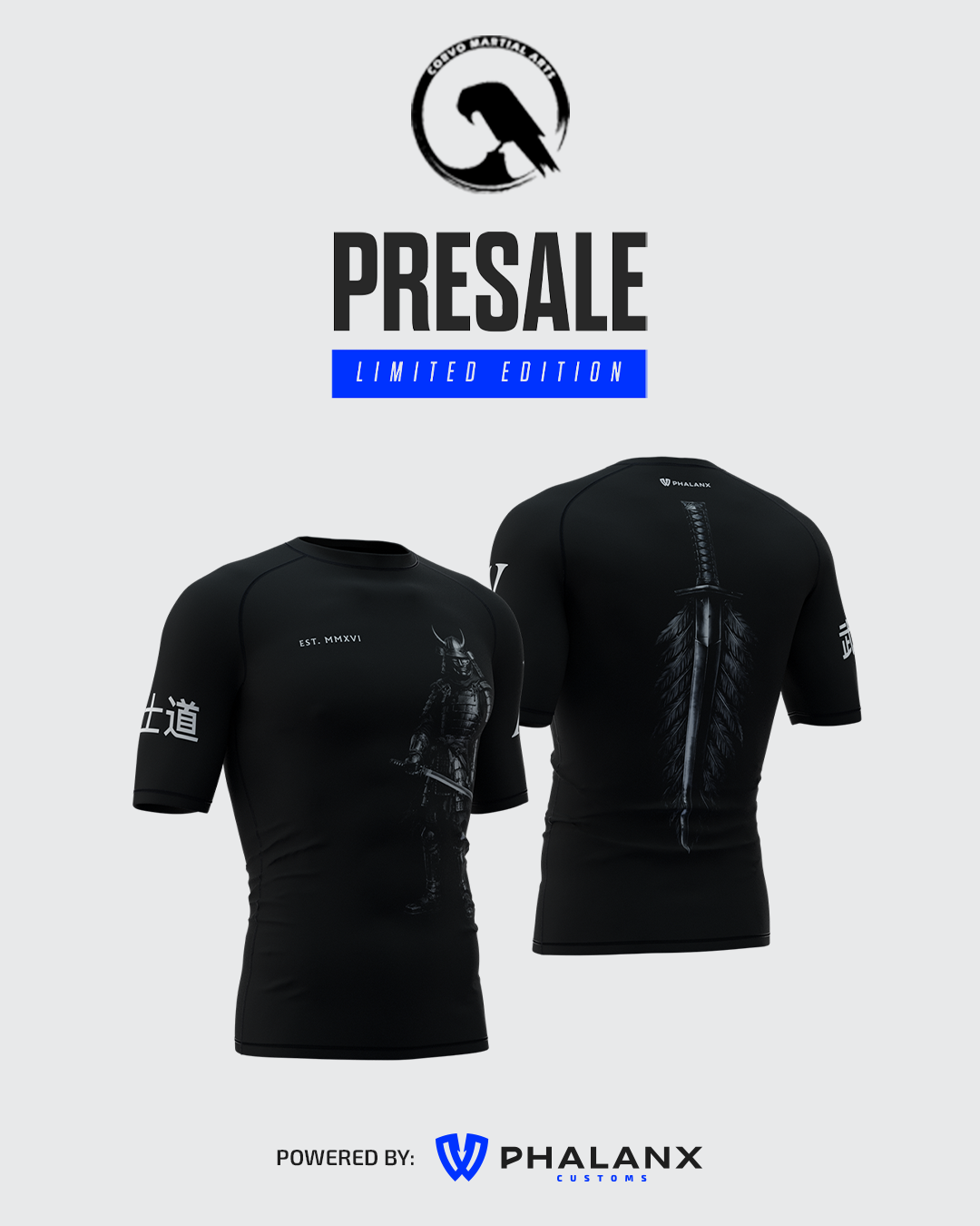 10 YEAR ANNIVERSARY SHORT SLEEVE RASH GUARD (PRESALE)