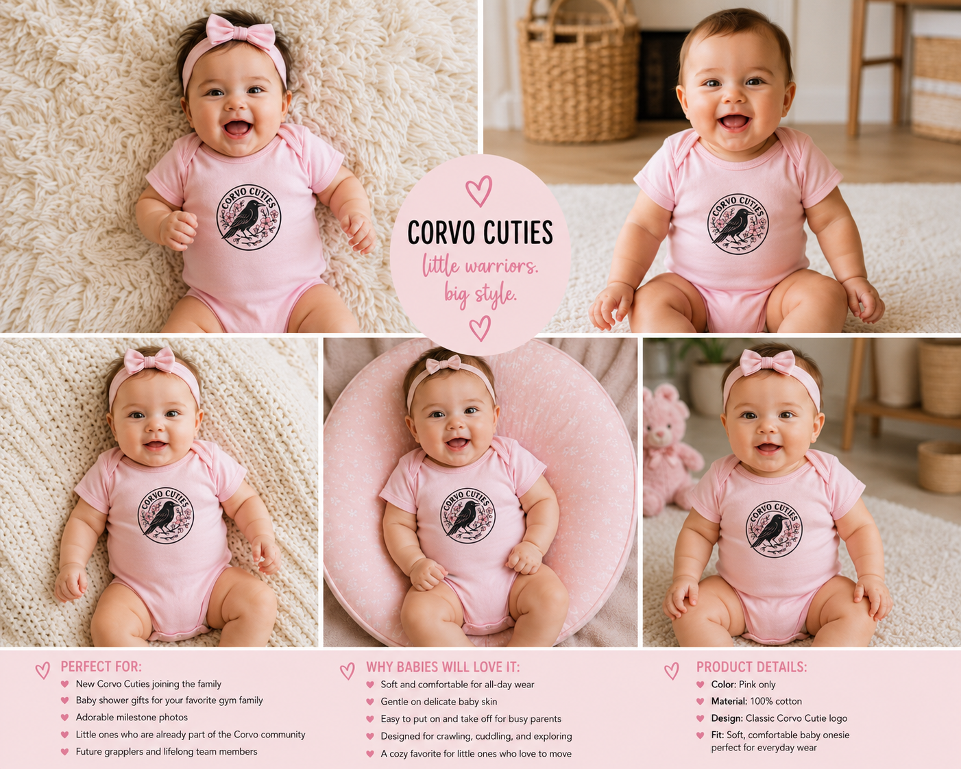 Corvo Cuties Onesie