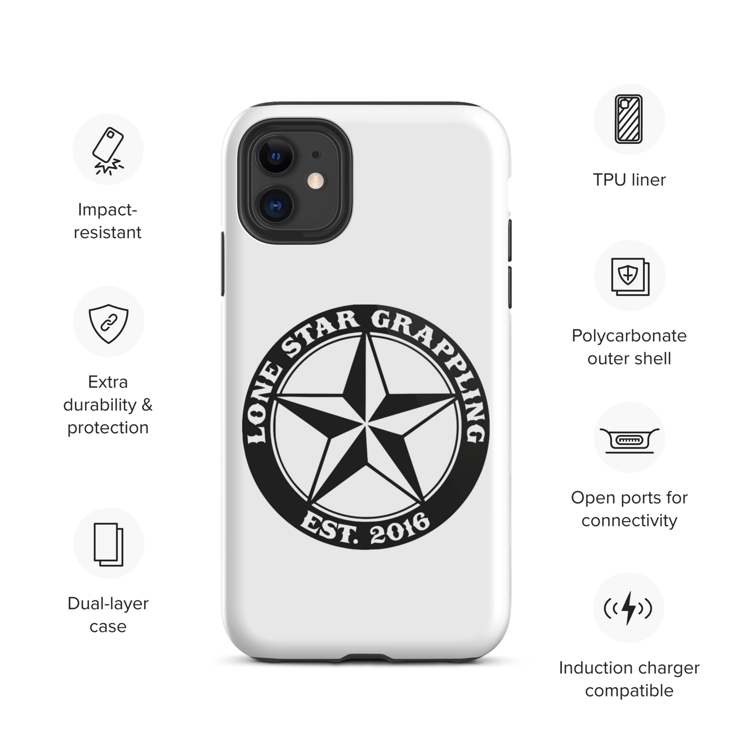 Lone Star Grappling Tough Case for iPhone®